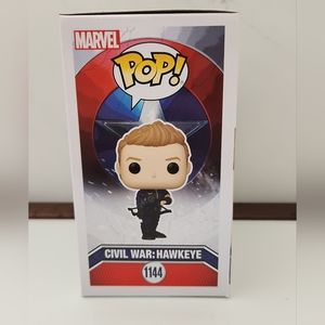 Funko Pop Civil War Hawkeye #1144 Captain America Amazon Exclusive